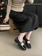 LBSFY  - Casual Women Loafers Round Toe Black Brown Beige 2024 New Arrivals Fashion Dress Shoes Woman Low Heeled Party Pumps Size 35-39